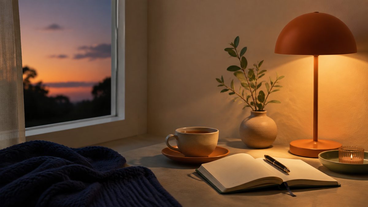 How to Create a Calmer Evening Routine