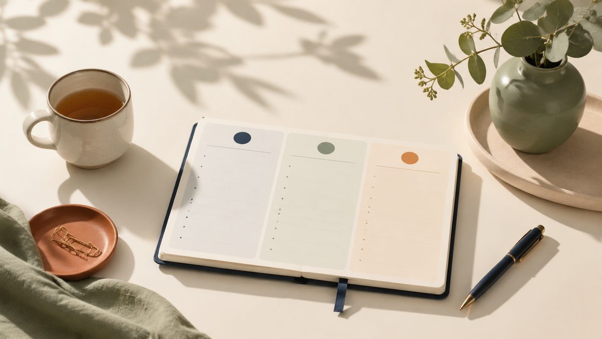 A Gentle Productivity System for Busy Weeks