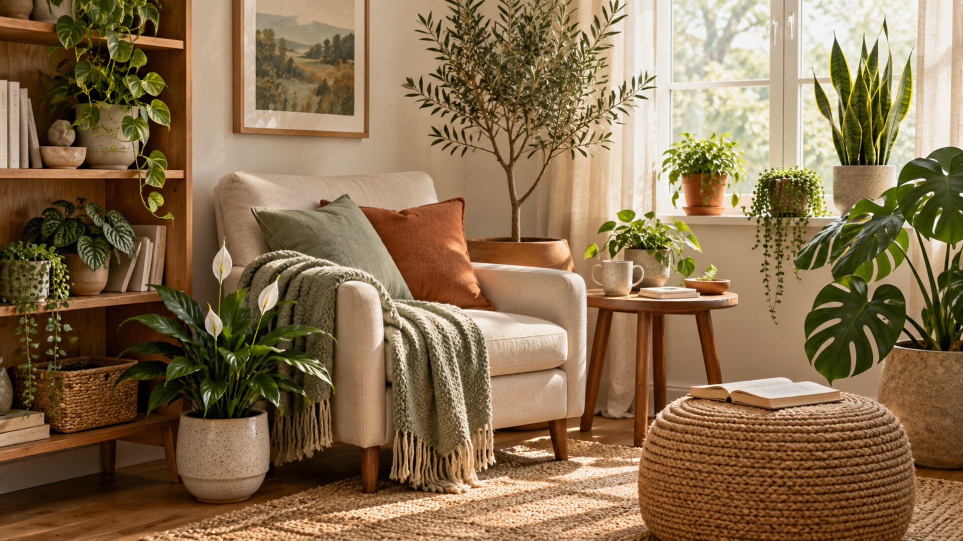 The Calming Effect of Bringing Nature Indoors: Houseplants and Well-Being
