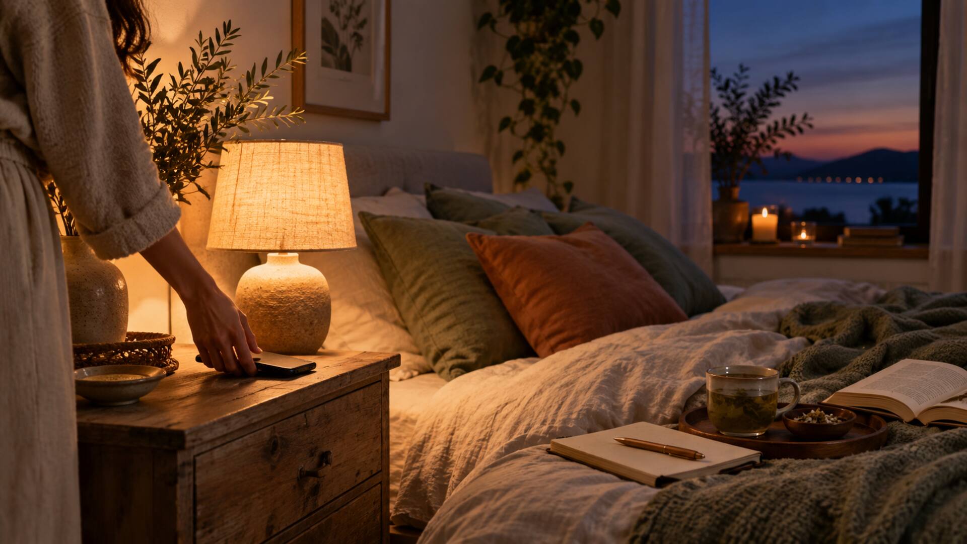 Creating a Gentle Evening Wind-Down Routine for Overstimulated Minds
